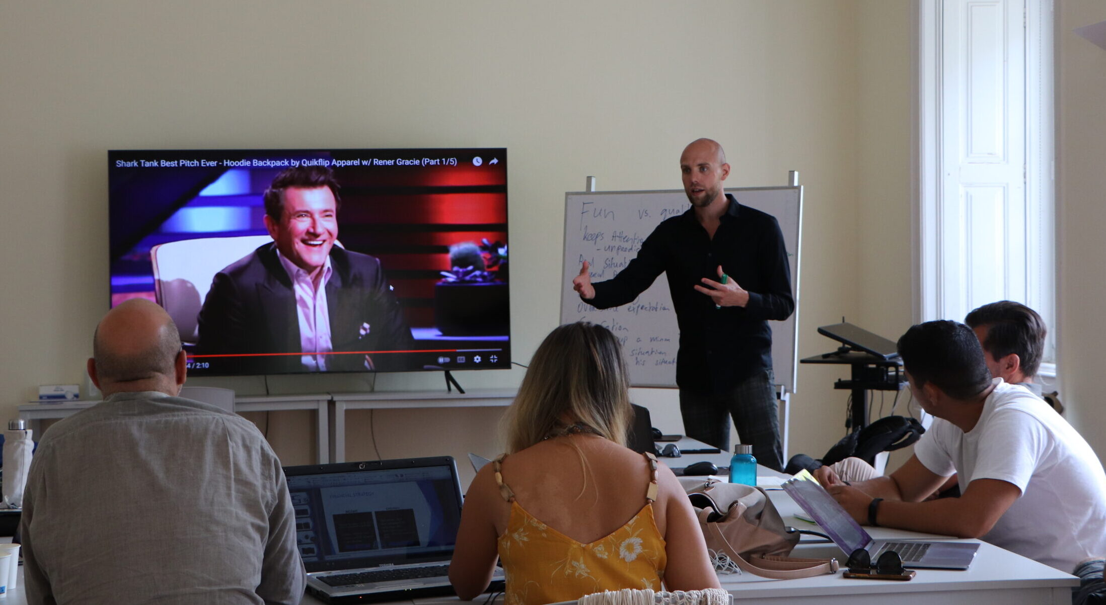 Teaching Entrepreneurship at the Unviersidade de Coimbra
